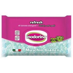 Inodorina Toallitas Refresh Musgo 40Ud