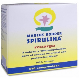 Marcus Rohrer Viosol Espirulina Recarga, 540 Comprimidos 2