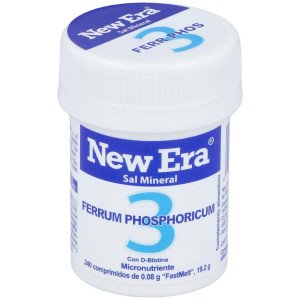 New Era Schüssler Nr.3 Ferrum Phosphoricum 240Comp