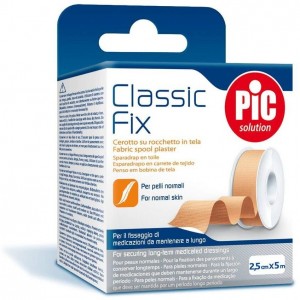 Pic Solution Classic Fix Esparadrapo De Tela 2,5Cmx5M 1Ud