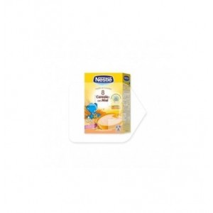 Nestle Papilla 8 Cereales Con Miel (1 Envase 900 G)