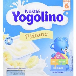 Nestle Yogolino (4 Envases 100 G Sabor Platano)