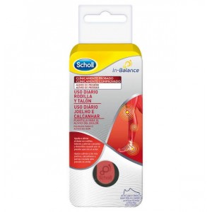 Plantillas Uso Diario Rodilla Y Talon - Scholl In-Balance (Talla S 1 Par)