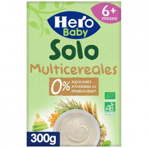 Hero Baby Solo Ecológico Multicereales 300G