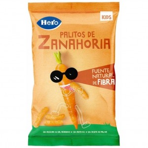Hero Kids Palitos De Zanahoria 3 Años 30G