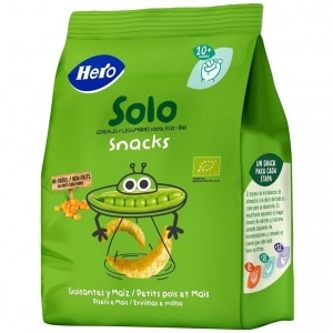 Hero Solo Snack Guisantes Y Maíz +10M 40G