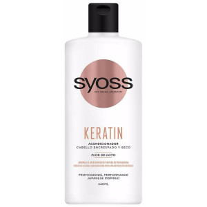 Syoss Keratin Acondicionador Cabello Encrespado Y Seco 440Ml
