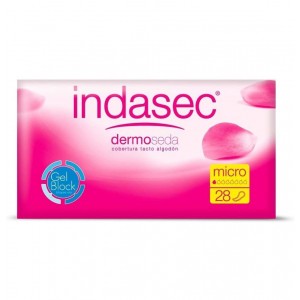 Indasec Compresa Perdidas Leves (Micro 45 Ml 28 U)