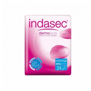 Indasec Normal Compresa Perdidas Leves (Bolsa 24 Compresas)