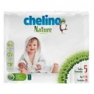 Pañal Infantil - Chelino Nature (T - 5 30 U)