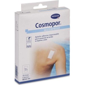 Cosmopor Waterproof - Aposito Adhesivo (5 Unidades 10 Cm X 8 Cm)