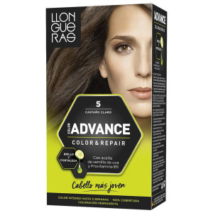 Llongueras Color Advance Tinte De Cabello N5 Castaño Claro1Ud