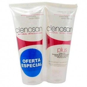 Clenosan Duplo Crema Manos Enriquecida Plus 2X50Ml