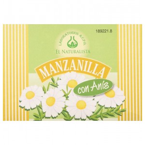 Manzanilla Con Anis El Naturalista (20 Filtros)