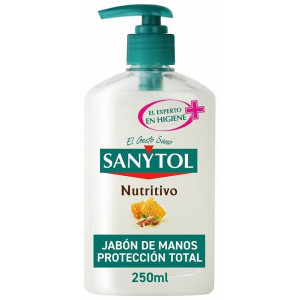 Sanytol Antibacterias Jabón Manos Nutritivo Dosificador 250Ml