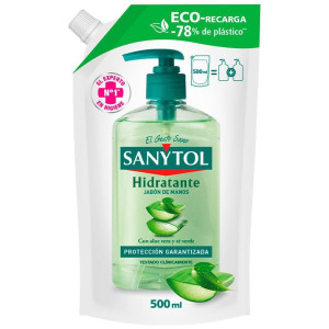 Sanytol Eco-Recarga Jabón Antibacteriano Hidratante 500Ml