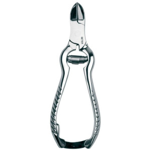 Alicate Pedicura Cromado Gusanillo 13,5 Cm