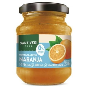 Mermelada Extra De Naranja 0% Azucares 270Gr.
