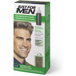 Just For Men - Champu Colorante (1 Envase 66 Ml Tono Castaño Claro)