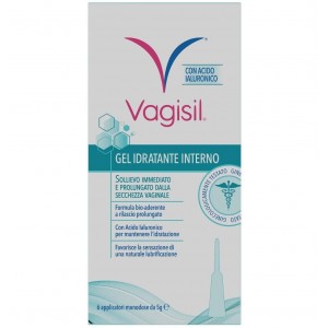 Vagisil Gel Hidratante Interno (6 Aplicadores 5 G)