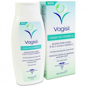 Vagisil Cuidado Incontinencia Higiene Íntima 2 En 1 Suaviza Y Refresca 250Ml
