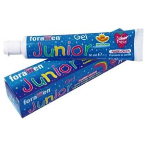 Foramen Gel Dentífrico Junior Fluor Y Calcio 50Ml