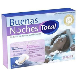 Eladiet Buenas Noches Total Para Un Sueño Reparador 30 Cápsulas
