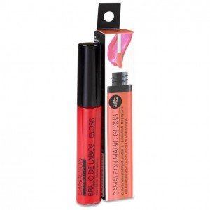 Camaleon Brillo Labios Magic Lip Gloss Rojo, 9 Ml
