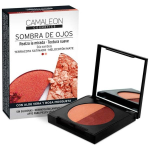Camaleon Sombras De Ojos Terracota Y Melocotón 2 X 2.3G