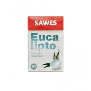 Caramelos Sawes Eucaliptus Caja 50 G