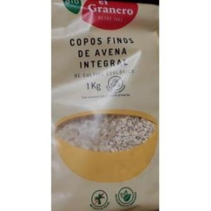 Granero Alimentacion Copos Avena Suaves Integrales Bio 1Kg
