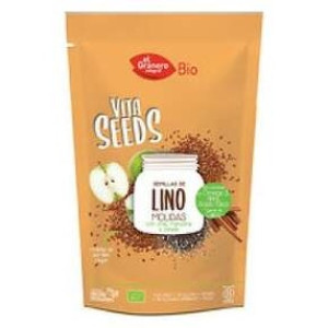 El Ganero Integal Lino Chia Manzana Canela Bio 200 G