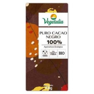 Vegetalia Chocolate Negro 100% Bio 100G