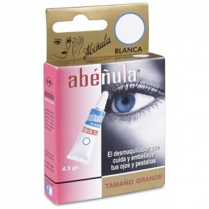 Abéñula Blanca Grande Desmaquillador Pestañas Y Ojos 4.5G