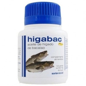 Higabac Aceite De Higado De Bacalao 125 Perlas