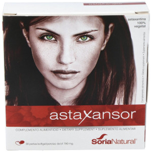 Soria Natural Astaxansor 30 Perlas