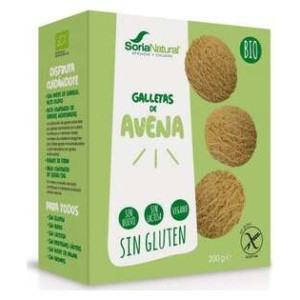 Soria Natural Galletas Avena Sin Gluten Bio 200G
