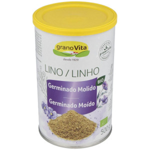 Semillas De Lino Germinado Molido 500Gr.