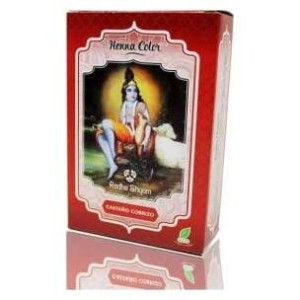 Radhe Shyam Henna Castaño Cobrizo En Polvo