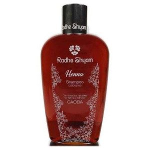 Radhe Shyam Champú Henna Color Caoba 400Ml