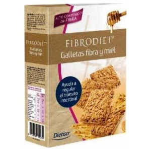 Dietisa Fibrodiet Galletas Fibra Miel 400G