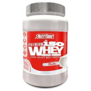 Nutrisport Premium Iso Whey Cero Cero Sabor Neutro 900G