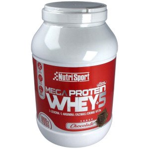 Nutrisport Mega Protein Whey +5 Chocolate 1_8Kg