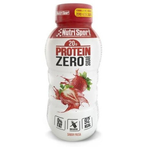 Nutrisport Protein Zero Sugar Batido Fresa 330Ml