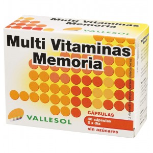 Vallesol Multivitaminas Memoria (40 Capsulas)