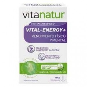 Vitanatur Vital-Energy+, 120 Cápsulas