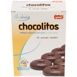 Sanavi Chocolitos Sin Azúcar Bio 150G