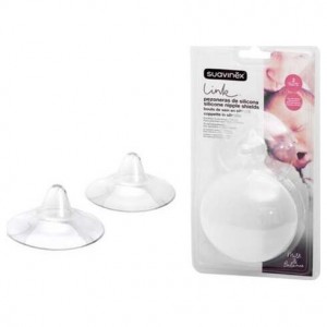 Suavinex Pezonera Silicona Talla S 2 Unidades