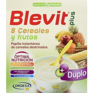 Blevit Plus Duplo 8 Cereales Y Frutas (1 Envase 600 G)