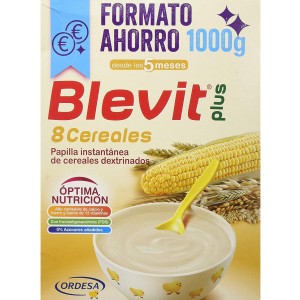 BLEVIT PLUS FRUTAS SIN GLUTEN DESDE LOS 4 MESES (2 X 300 G) ORDESA